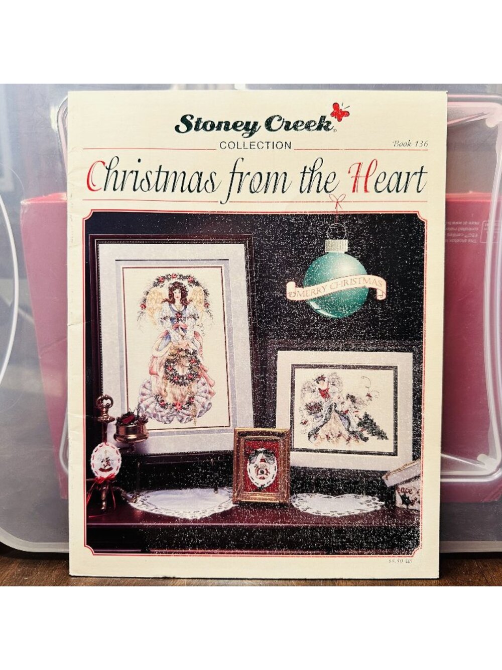 Stoney Creek Christmas From The Heart Cross-Stitch Pattern Book 136 Holiday Desi